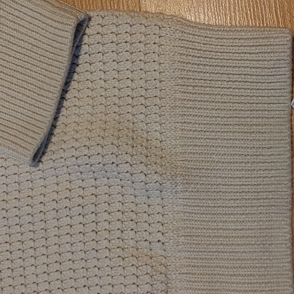 Vintage Hudson North Men's Cream Sweater Sz XL - Picture 2 of 7